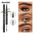 Waterproof Brow Pencil and Gel Smudge Proof Eyebrow Makeup for Women Daily Beauty Routine