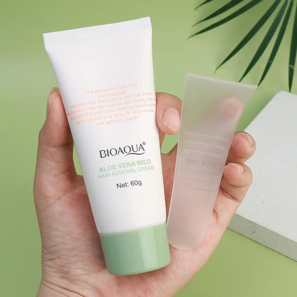 Hair Removal Cream Painless Aloe Vera Inhibitor for Women and Men Body Care