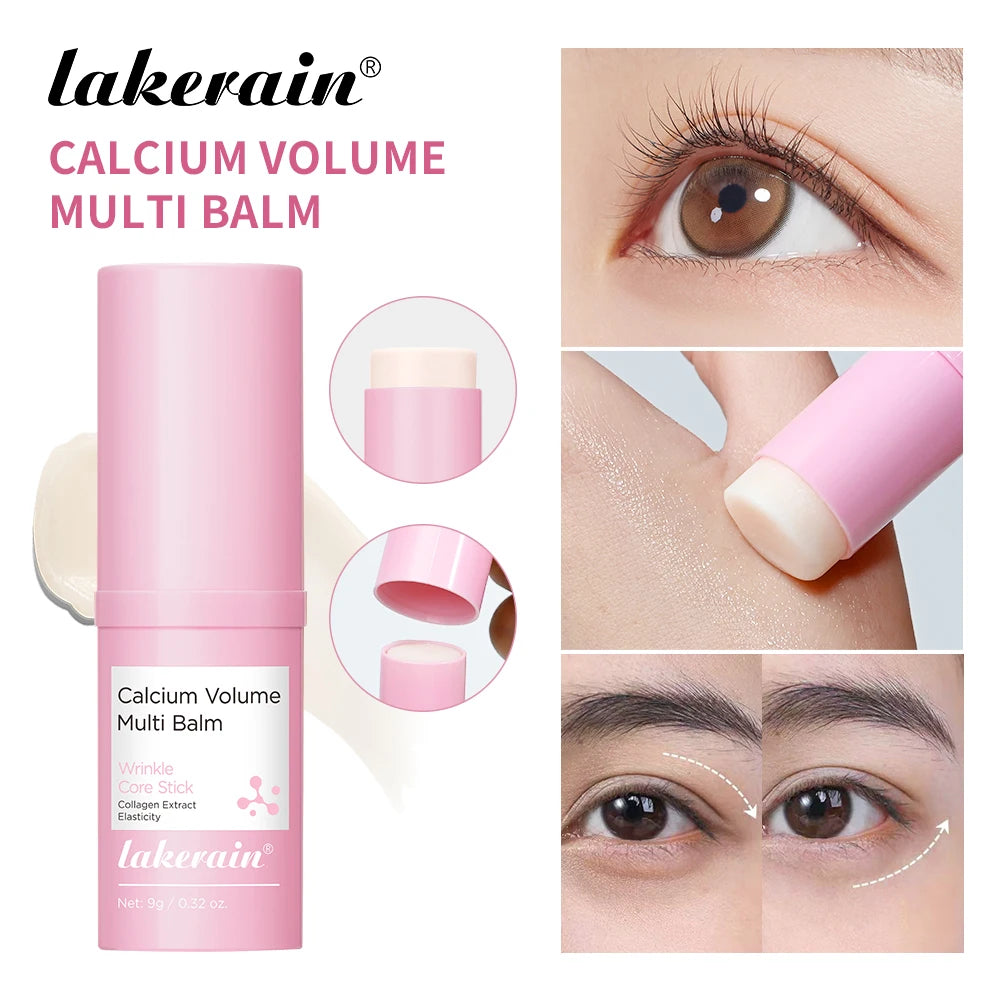 Calcium Volume Multi Balm Eye Wrinkle Cream Stick for Smoothing Skin and Reducing Dark Circles