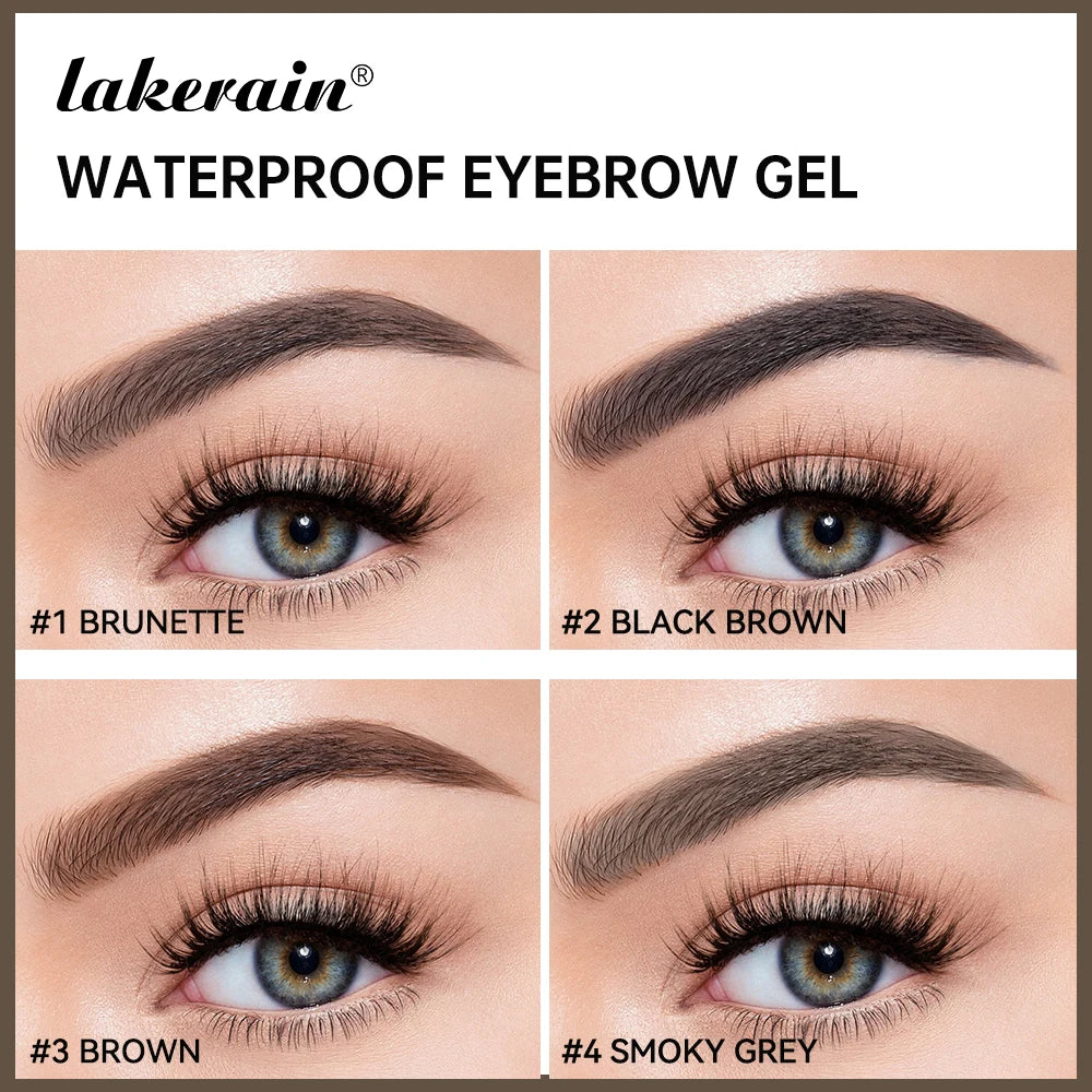 Waterproof Eyebrow Gel Set Long Lasting Tinted Makeup for Women Daily Beauty