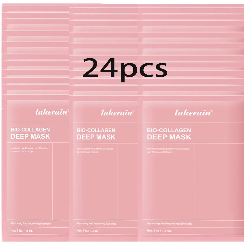 Bio Collagen Deep Mask Pore Minimizing Hydrating Skincare for Women Day and Night Use