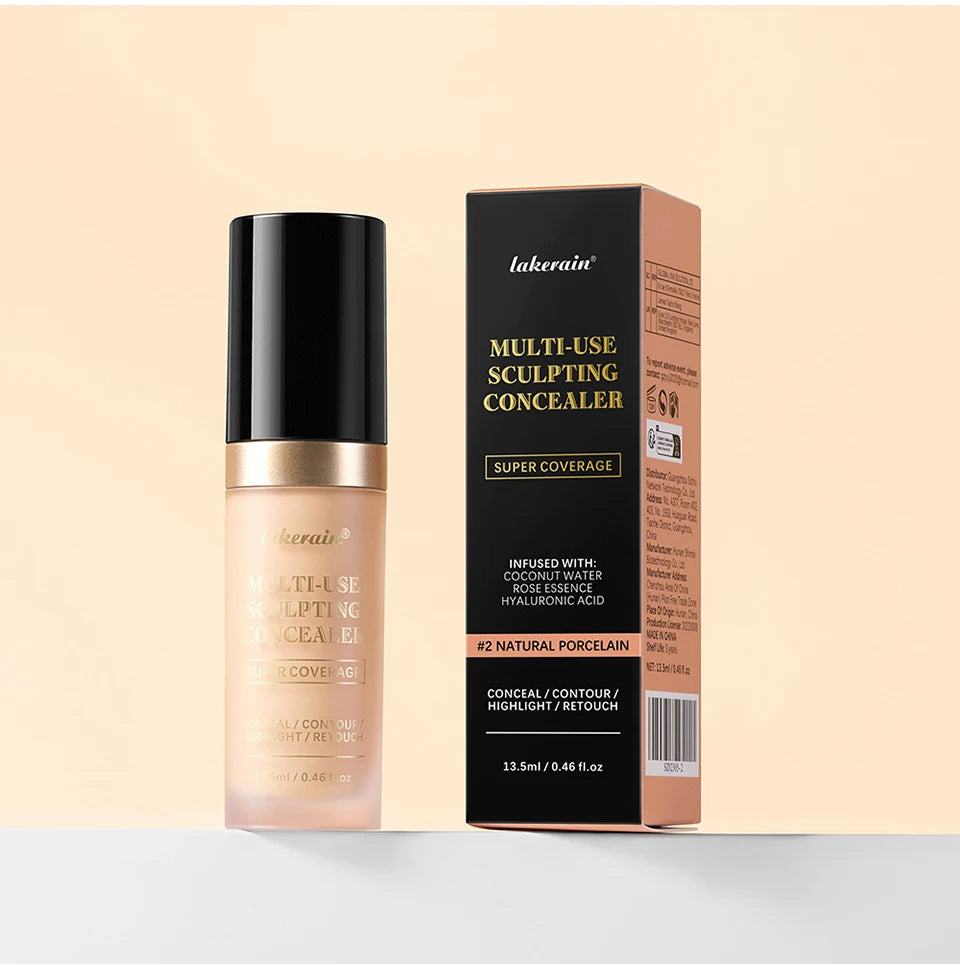 Multi Use Sculpting Concealer Full Coverage Makeup for Women and Daily Face Routine