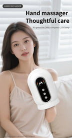 Electric Hand Massager with Airbag Compression and Heat for Office Workers at Home