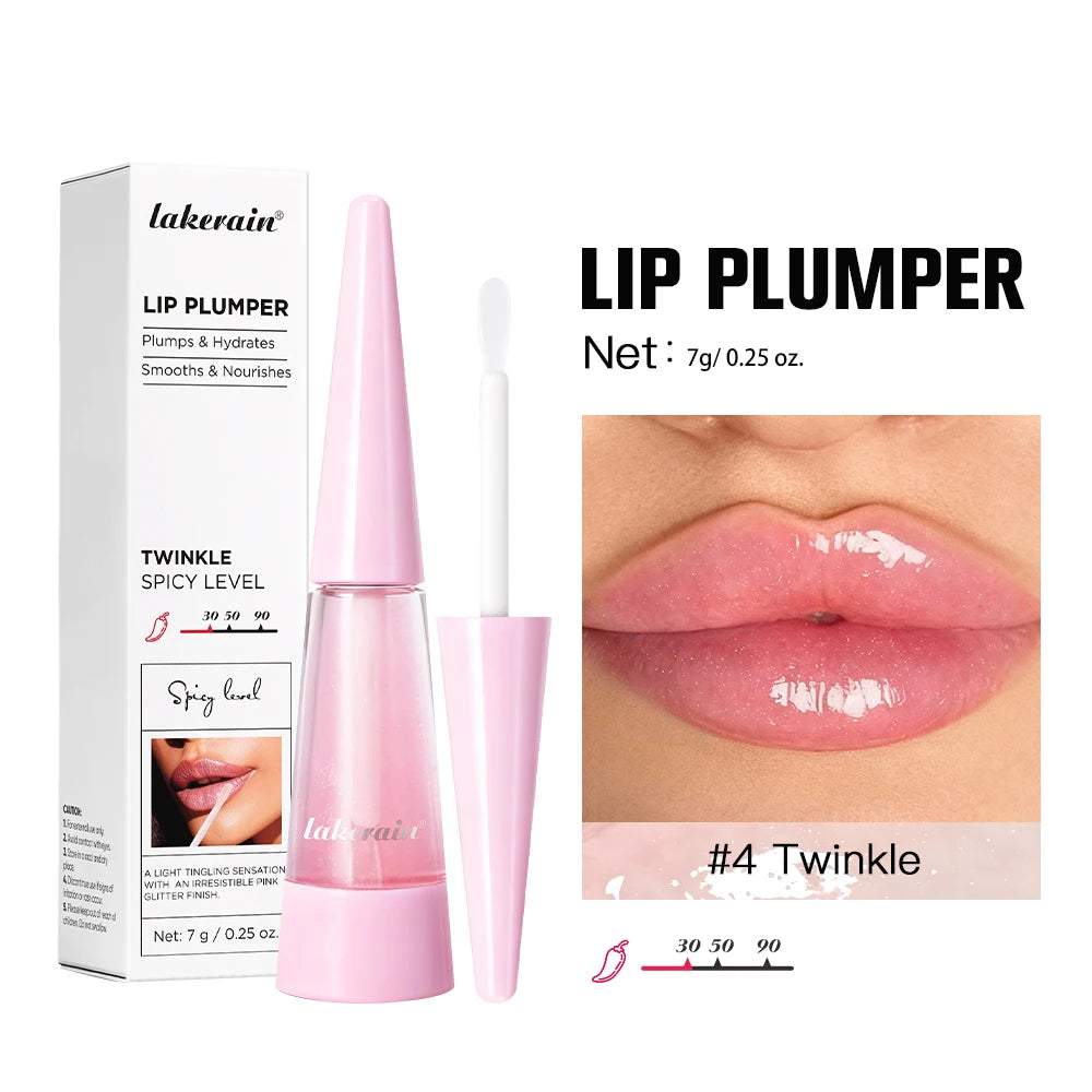 Lip Plumper Serum Deep Hydration High Shine Gloss for Fuller Looking Lips Daily Beauty Routine - 21