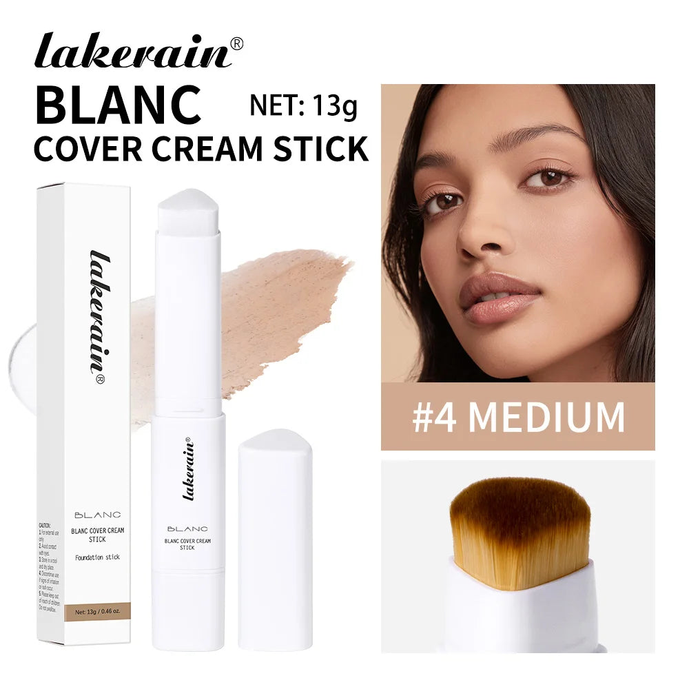 Color Changing Foundation Stick Full Coverage Concealer for Women Daily Makeup