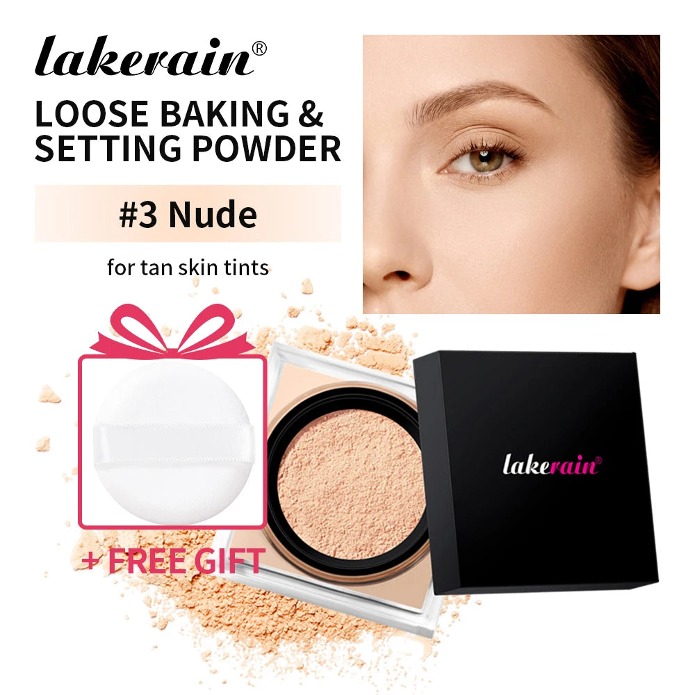 Loose Setting Powder Matte Waterproof Oil Control for Women for Daily Makeup Routine - 18