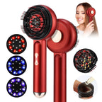 Electric Scalp Massage Comb LED Therapy Hair Growth Serum Applicator for Men and Women Home