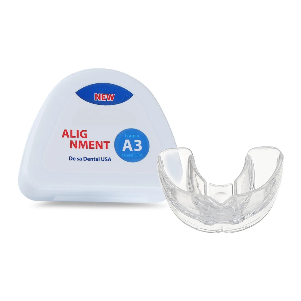 Dental Orthodontic Braces Set Silicone Teeth Alignment Trainer for Kids during Day and Night