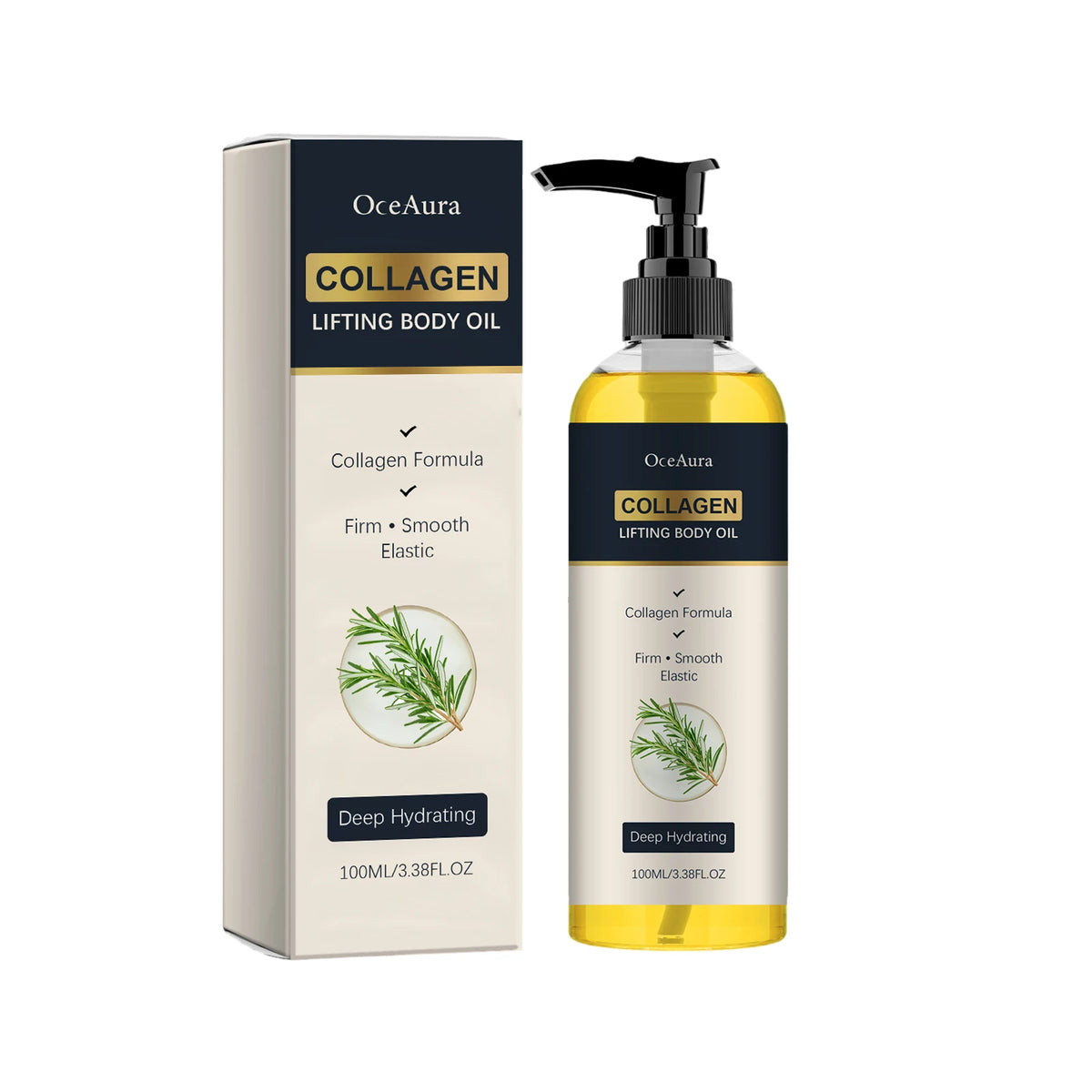 Collagen Lifting Body Oil Moisturizing Firming Skin Care for Women and Men Daily