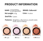 Loose Setting Powder Matte Waterproof Oil Control for Women for Daily Makeup Routine