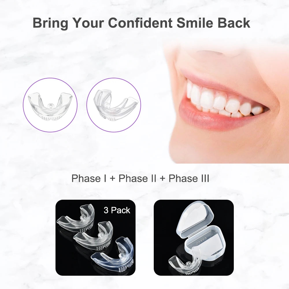 Dental Braces Teeth Trainer Alignment Mouthpiece for Adults Daily Corrective Use - 5