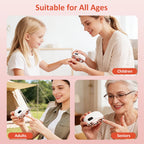 Electric Nail Clipper Automatic Trimmer with LED Light for Adults and Babies at Home