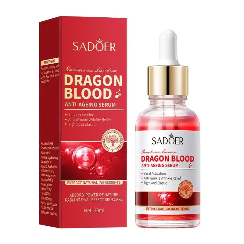 Dragon Blood Face Serum Anti Aging Moisturizing Essence for Smooth Radiant Skin Daily Care