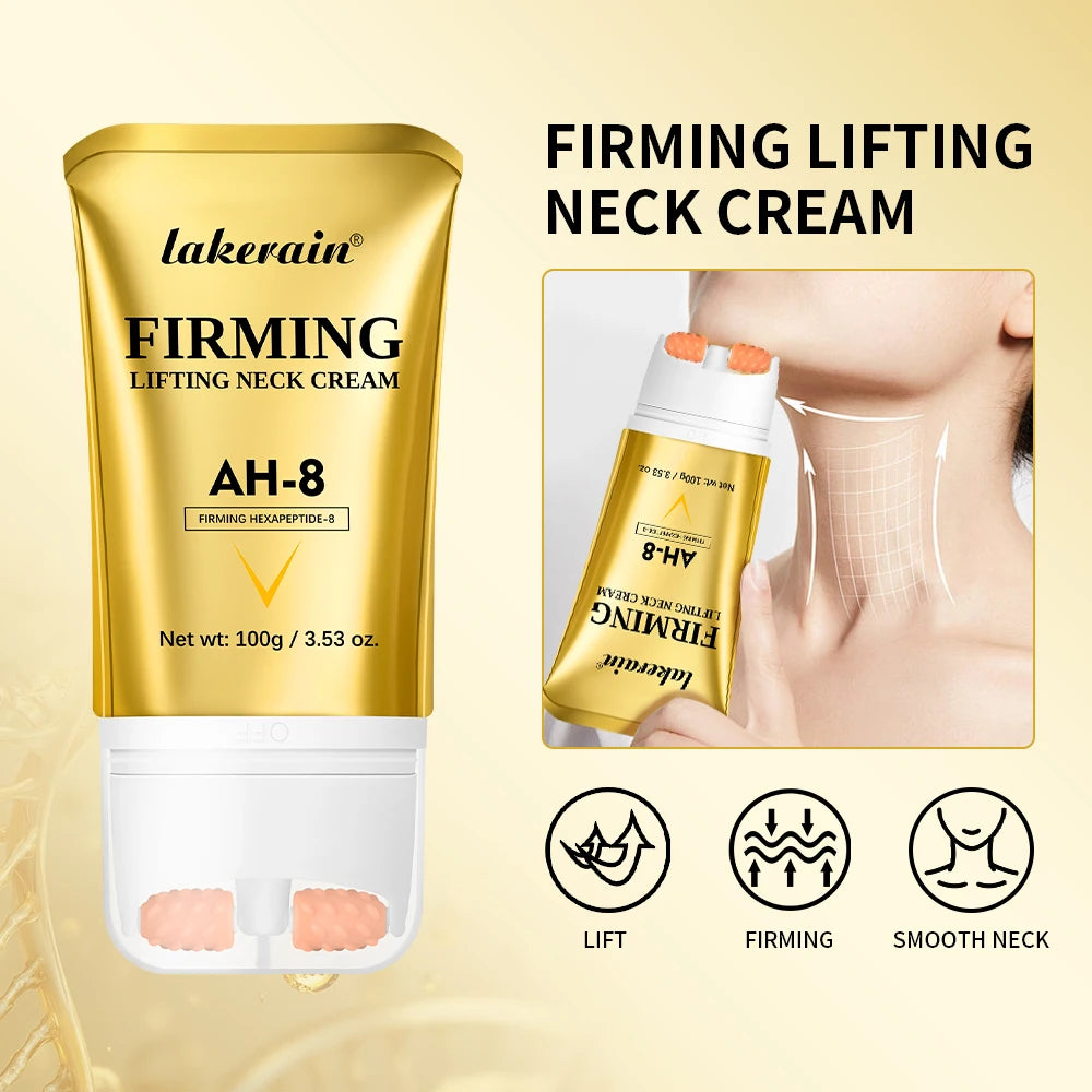Firming Neck Cream with Roller Anti Aging Moisturizer for Women at Night - 2