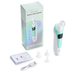 Electric Baby Nasal Aspirator Rechargeable Mucus Sucker for Newborns During Cold Congestion