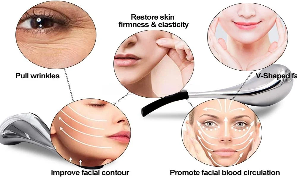 Ice Globes Stainless Steel Cryo Sticks for Facial Puffiness and Pore Tightening Spa Routine