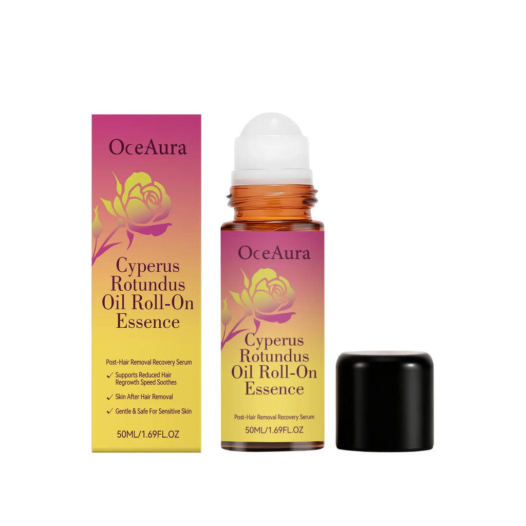 Cyperus Rotundus Roll On Essence Soothing Skin Repair for Women After Hair Removal Routine