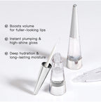 Lip Plumper Serum Deep Hydration High Shine Gloss for Fuller Looking Lips Daily Beauty Routine