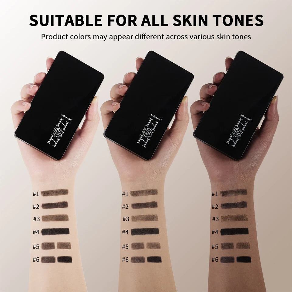 Hair Root Cover Up Powder Concealer for Instant Gray Coverage and Thinning Hair at Home