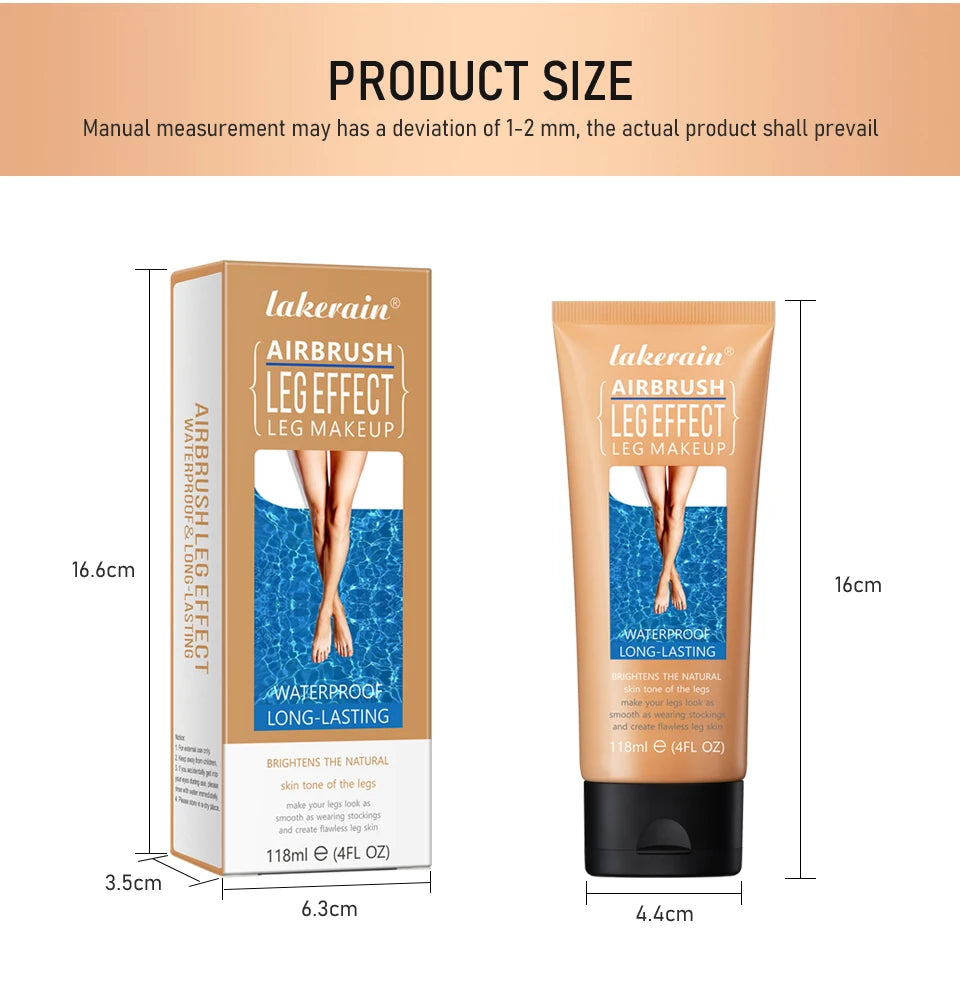 Leg Makeup Foundation Waterproof Body Concealer for Women at Parties and Daily Summer Wear