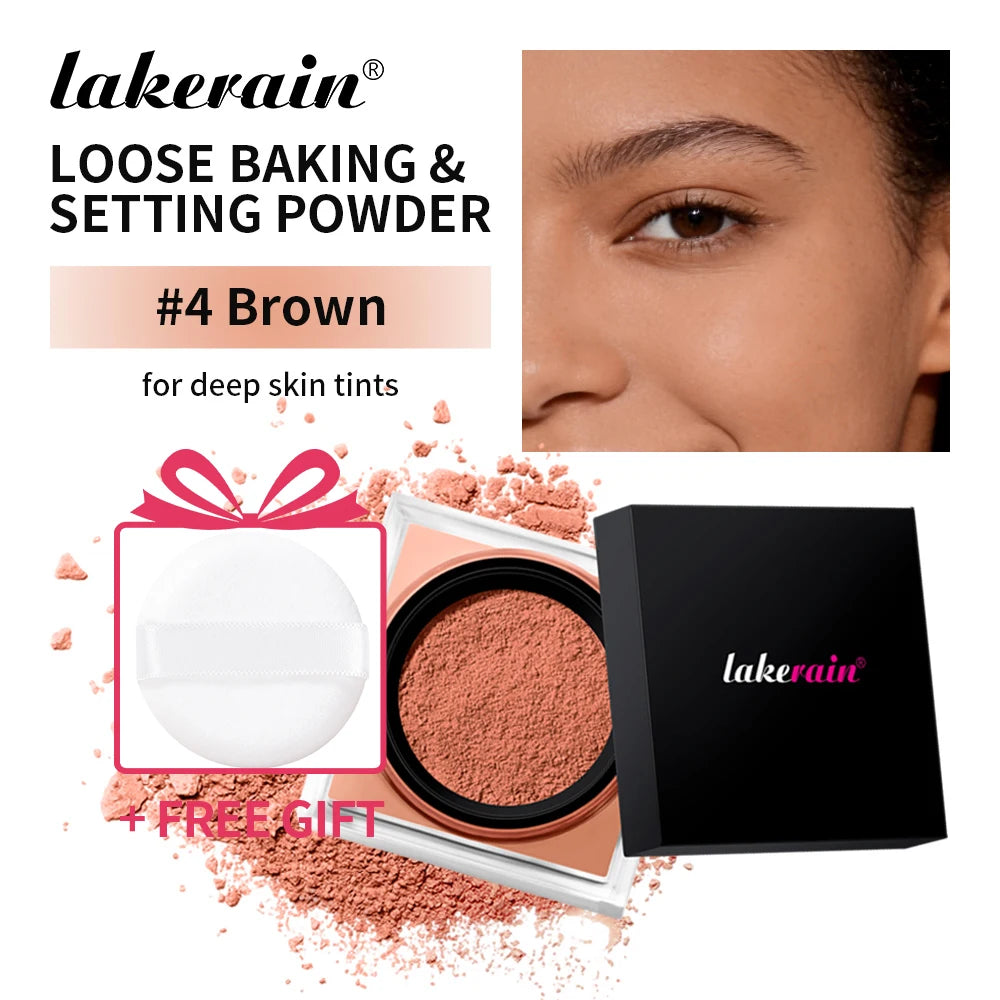Loose Setting Powder Matte Waterproof Oil Control for Women for Daily Makeup Routine - 19