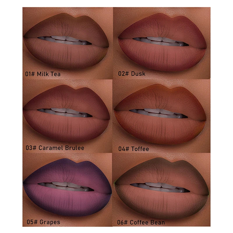Matte Lip Liner Velvet Lipstick Waterproof Long Lasting Makeup for Daily Use and Special Events