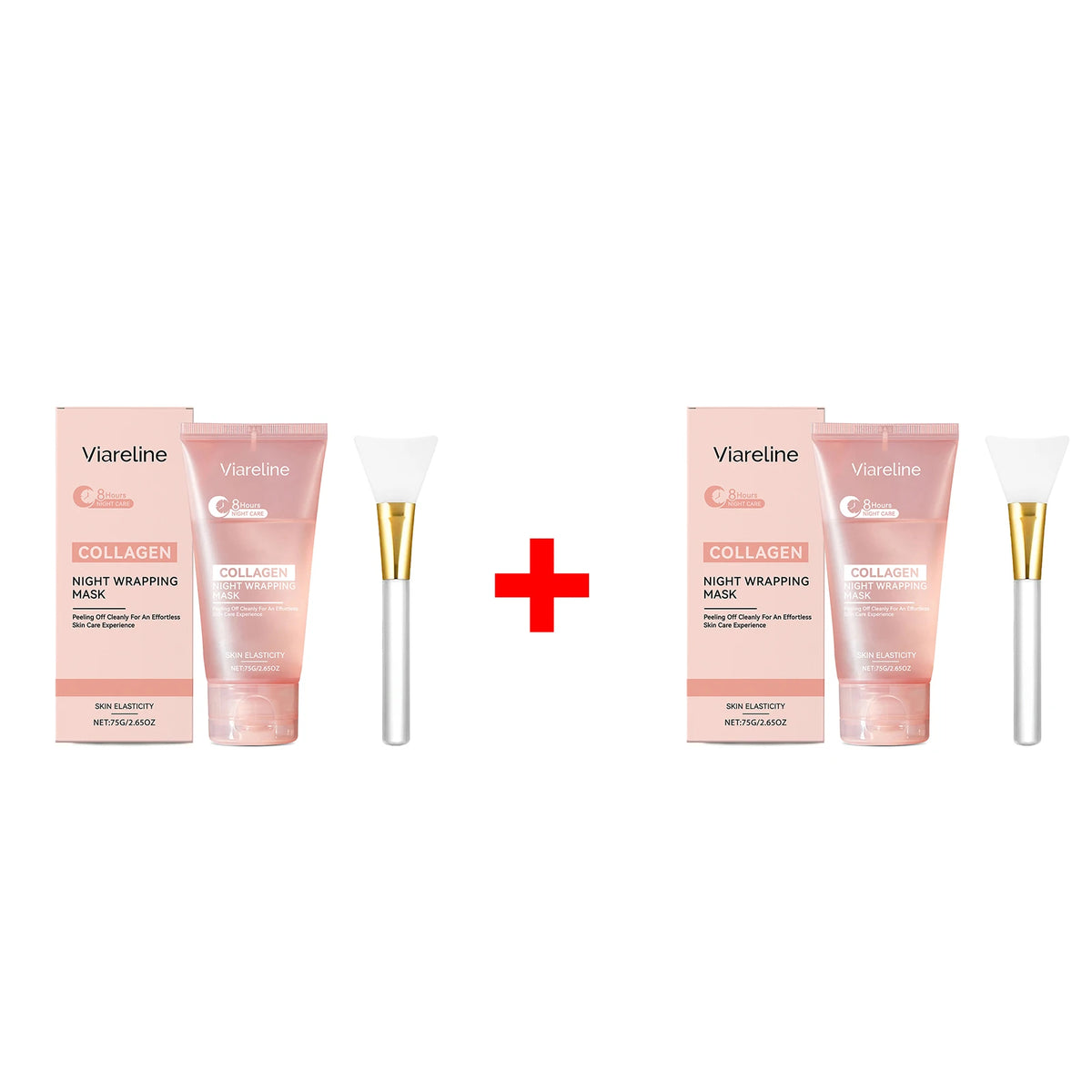 Collagen Night Wrapping Mask Firming Peel Off Treatment for Unisex Face Care