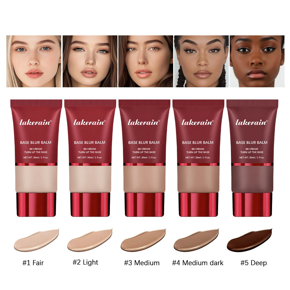 Base Blur Balm Matte Oil Control Foundation for Smooth Skin and Natural Long Lasting Makeup - 1