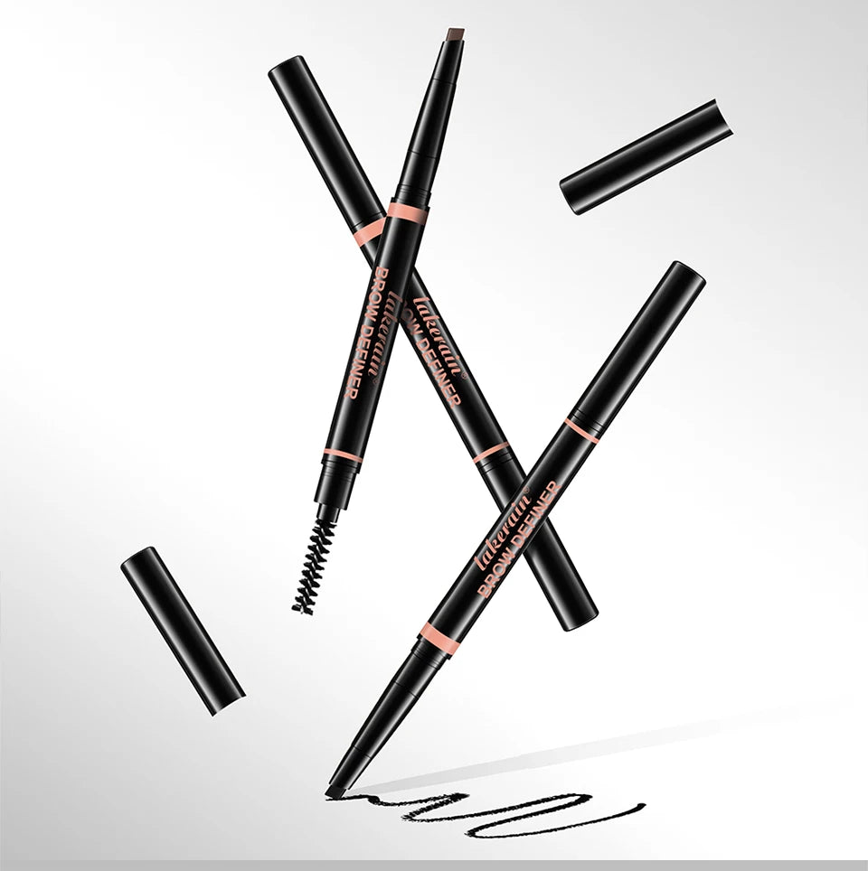 Eyebrow Pencil Waterproof Long Lasting Brow Definer for Precise Makeup Shaping and Grooming
