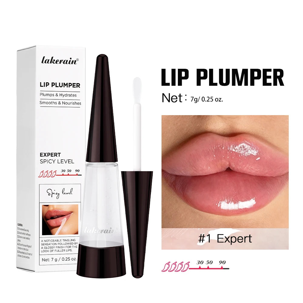 Lip Plumper Serum Deep Hydration High Shine Gloss for Fuller Looking Lips Daily Beauty Routine - 23