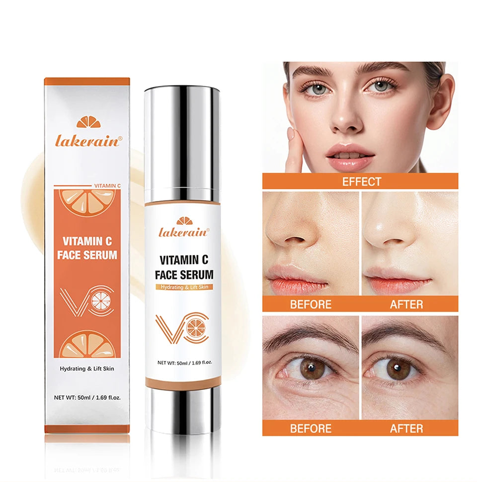 Vitamin C Face Serum Moisturizing Brightening Essence for Daily Skin Care Routine