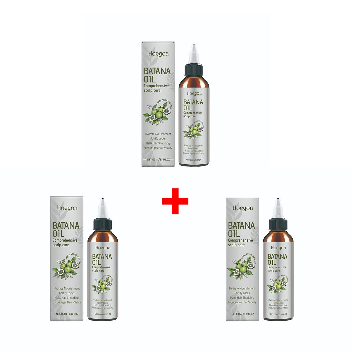 Batana Oil Hair Serum for Stronger Roots and Scalp Care for Men and Women at Home Daily Use