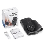Electric Ankle Massager Heated Vibration Brace for Joint Relief at Home or After Sports