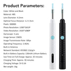 Smart Visual Ear Wax Cleaner with HD Camera and Tweezers for Adults and Kids at Home