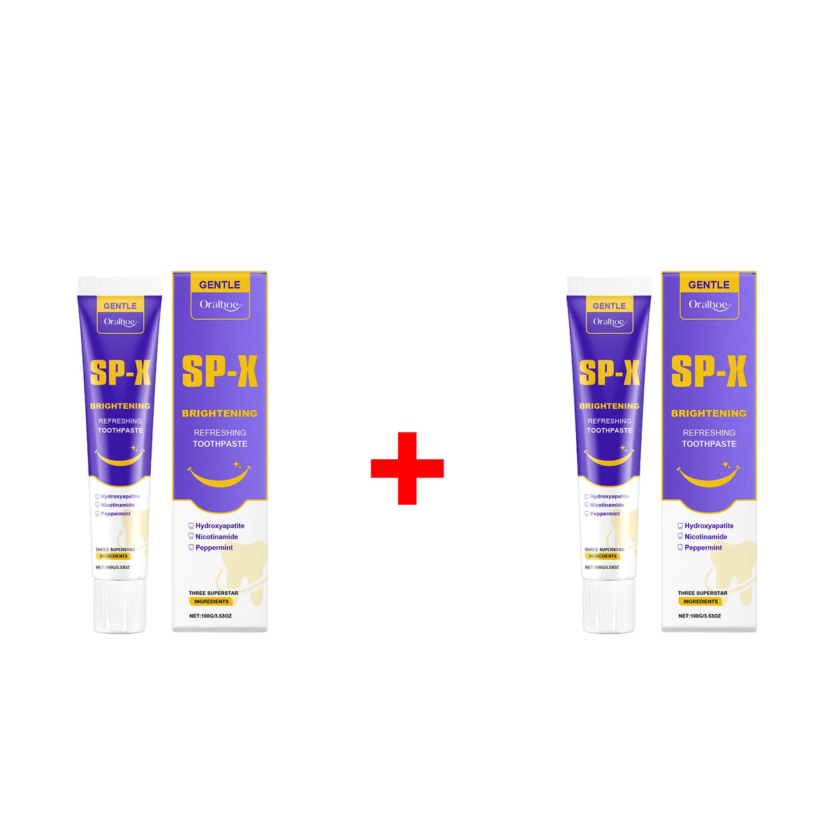 Brightening Toothpaste Teeth Whitening Stain Remover for Daily Oral Care at Home
