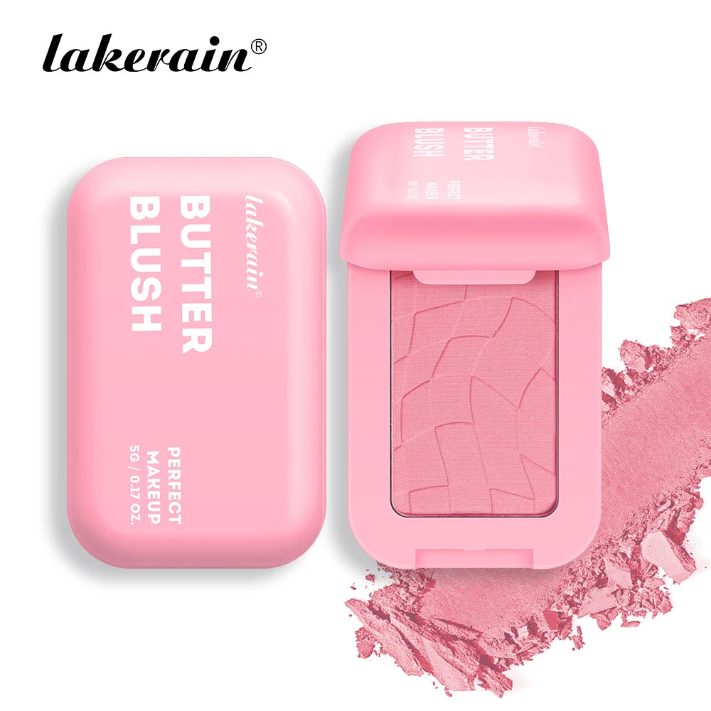 Butter Blush High Pigment Cream Powder Long Lasting Waterproof Makeup for Women Daily Beauty