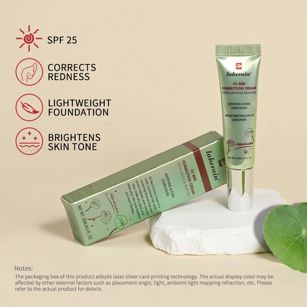 CC Water Gel Correction Cream Hydrating Foundation for Natural Glow and Daily Face Makeup