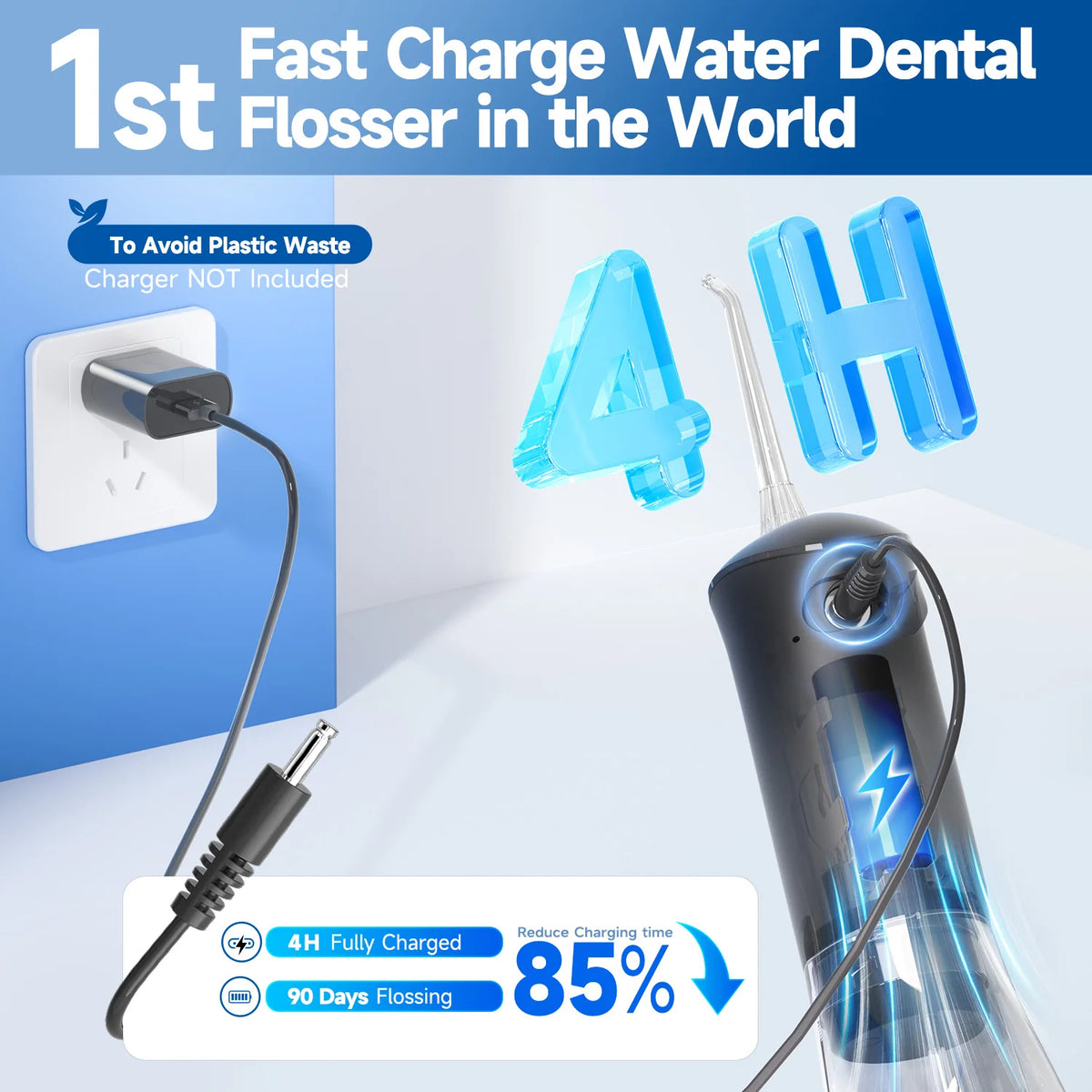 Oral Irrigator and Electric Toothbrush Combo Teeth Cleaning Kit for Adults at Home
