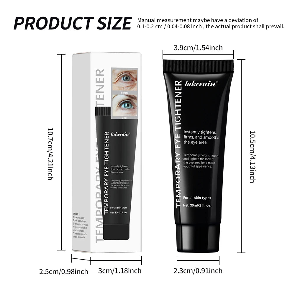 Temporary Eye Tightener Cream Dark Circle Remover for Women and Men at Home Daily Routine - 5