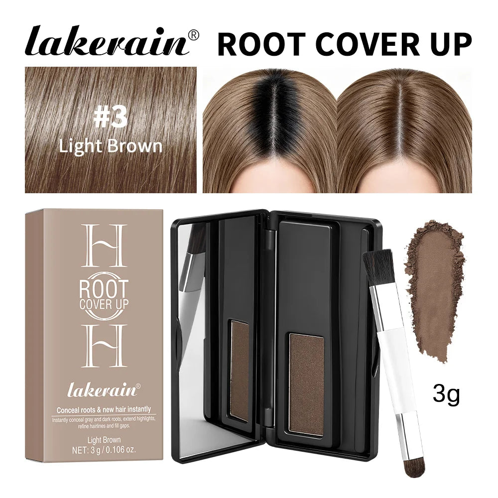 Hair Root Cover Up Powder Concealer for Instant Gray Coverage and Thinning Hair at Home - 25