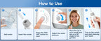 Electric Water Flosser Oral Irrigator with Multiple Tips for Adults at Home
