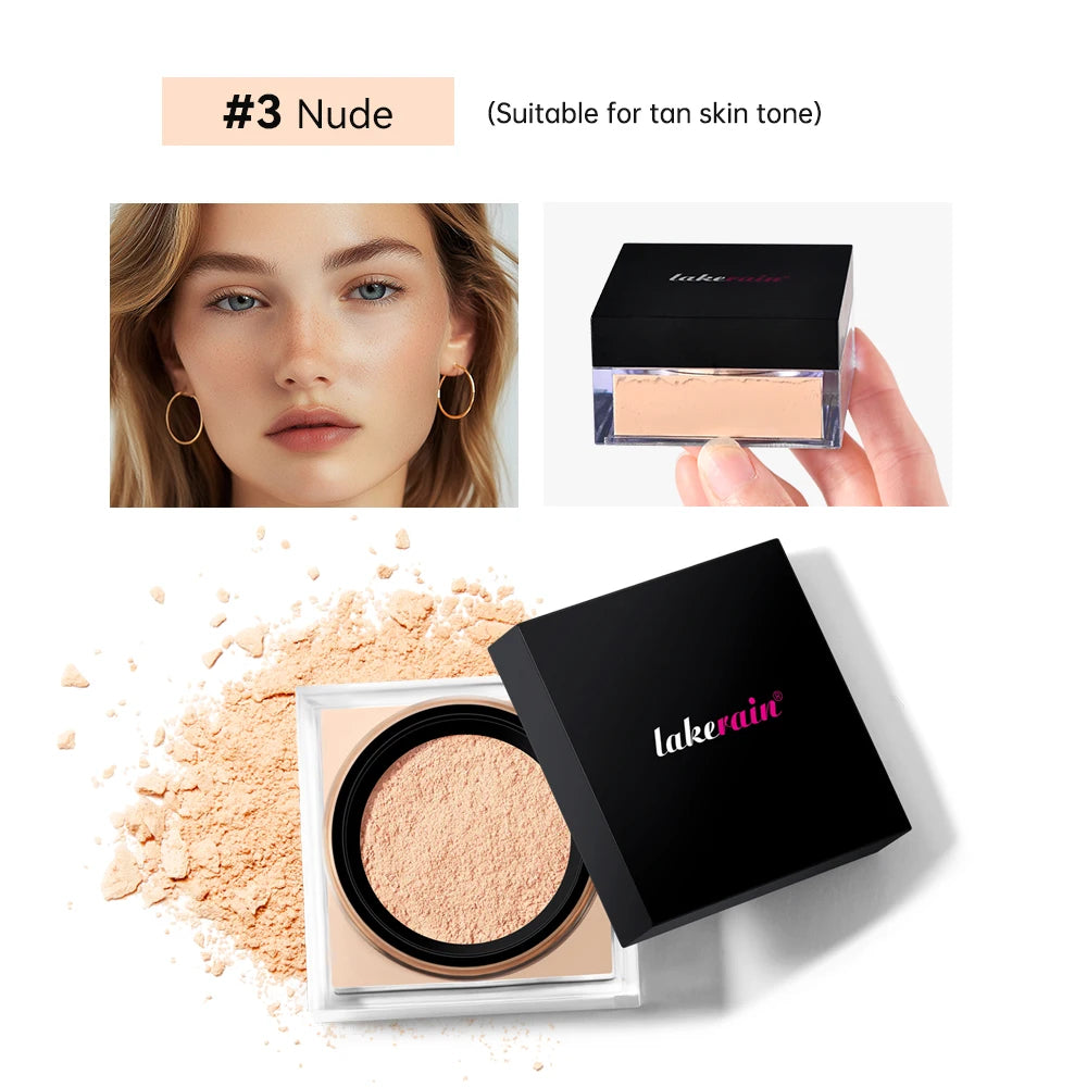 Loose Baking and Setting Powder Oil Control Matte Finish for Women Face Makeup - 25