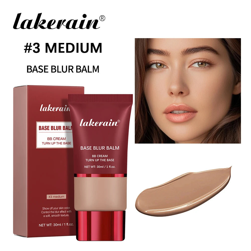 Base Blur Balm Matte Oil Control Foundation for Smooth Skin and Natural Long Lasting Makeup