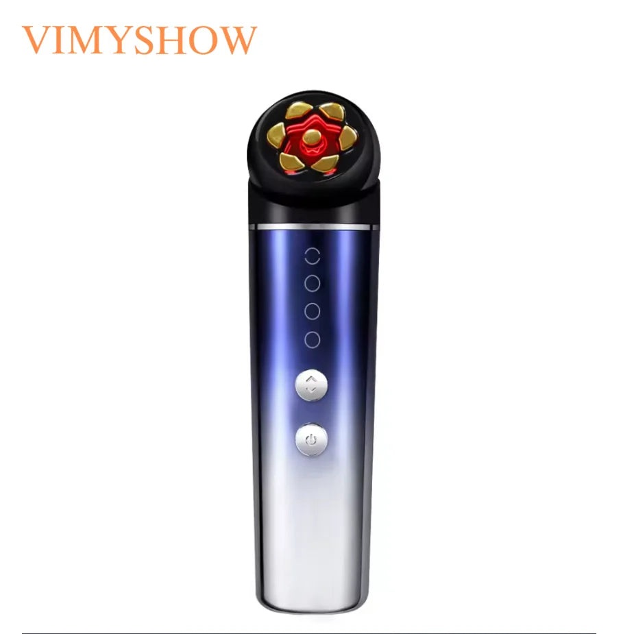 3 in 1 Facial Massager Red Light Skin Tightening Tool for Women at Home Daily Skincare Routine