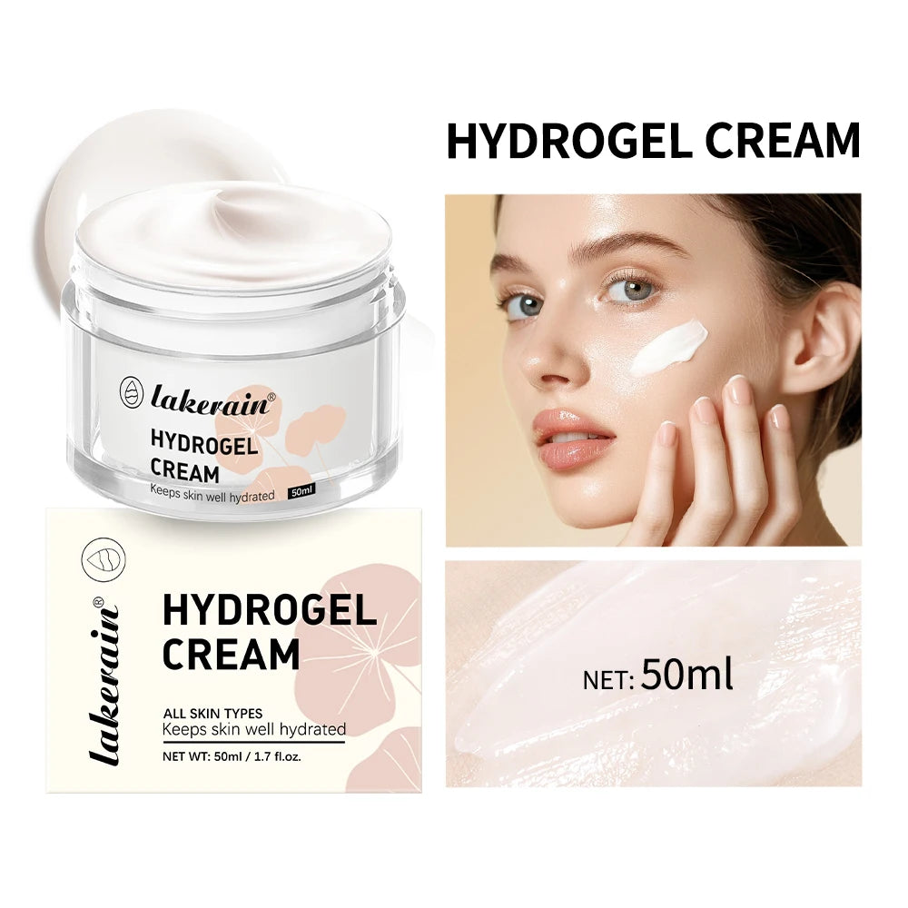 Hydrogel Cream Deeply Hydrating Moisturizer for Face and Skin Care Routine Daily Use