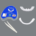 Veneer Snap on Teeth Kit Temporary Whitening Replacement for Men and Women Smile Enhancement