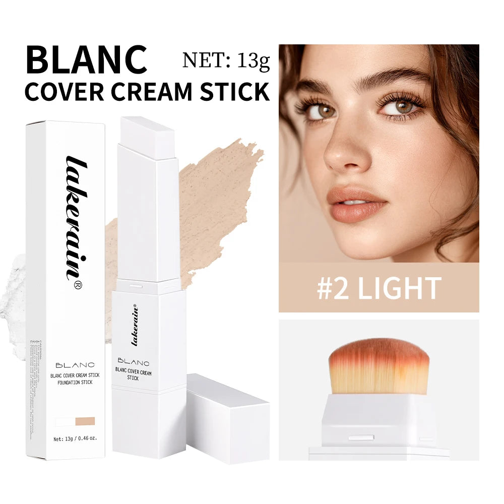 Blanc Cover Cream Stick Hydrating Foundation and Concealer for Daily Makeup Application