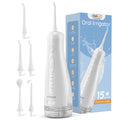 Electric Oral Irrigator Portable Water Flosser with 5 Cleaning Modes for Daily Dental Care