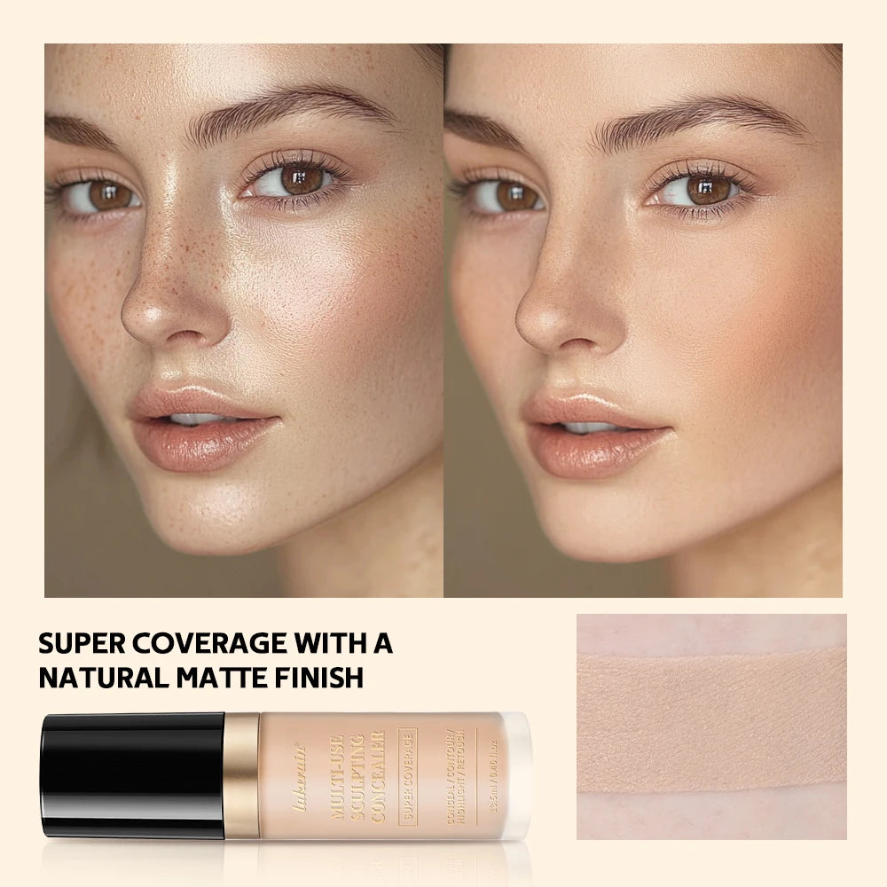 Multi Use Sculpting Concealer Full Coverage Makeup for Women and Daily Face Routine