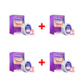 Silicone Reline Denture Set Comfortable Fit Natural Look for Daily Use at Home for Great Smile